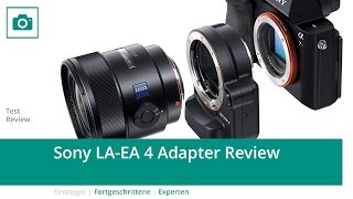 Sony LAEA 4 Adapter Review [upl. by Delastre209]