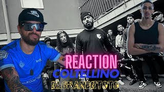 ELGRANDETOTO Coltellino feat Baby Gang REACTION [upl. by Stelle]