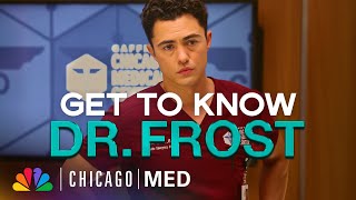 Get to Know Darren Barnet as Dr John Frost  Chicago Med  NBC [upl. by Eissoj271]