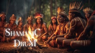 Shamanic Drumming Meditation Music  SHAMANIC DRUMS  HANDPAN  Tribal Healing Music [upl. by Chloette]