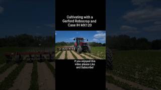 Case IH MX120 amp Garford Robocrop farming agriculture caseih farmer organicfarming farm [upl. by Kristofor601]