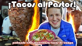 🌮 TACOS AL PASTOR  🇨🇱 Chileno probando clásicos tacos mexicanos [upl. by Barker364]