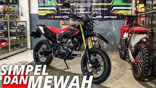 HONDA CRF 150L MODIF ABIS 9JT  APA AJA SI BARANG NYA SAMPE ABIS SEGITU [upl. by Elockcin]