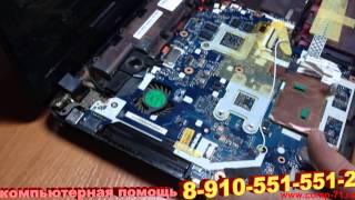 Чистка ноутбука packard bell easynote ts11 от пыли [upl. by Bertine37]