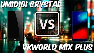 Umidigi Crystal VS VkWorld COMPARATIVO Qual o melhor custo benefício [upl. by Craig541]