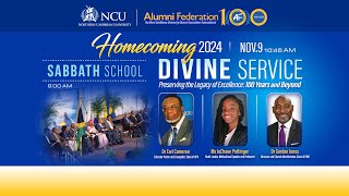 NCU HOMECOMING 2024  Sabbath School and Divine Service  Northern Caribbean University [upl. by Geis95]