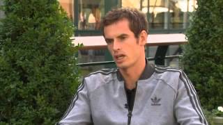 Wimbledon Champion Andy Murray talks to Sky News about his historic victory [upl. by Eshman]