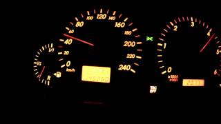 Toyota avensis 22 d4d acceleration 0160 [upl. by Tterrab]