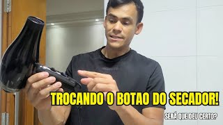 Como trocar o botão do secador Taiff [upl. by Enirtak]