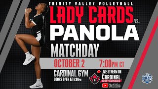 Lady Cards Volleyball vs Panola [upl. by Benedikta567]