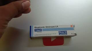 t bact ointment uses in hindi ll mupirocin ointment ip kis kaam aati hai [upl. by Pastelki250]