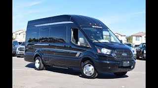 2019 Ford Transit HD Waldoch 15Passenger Executive Van [upl. by Ahsram146]