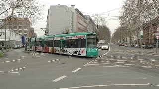 Straßenbahn Frankfurt Main  Linie 21 über Kleyerstraße XXL 2013 HD [upl. by Asenav460]