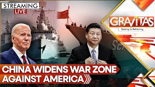 China Widens War Zone Against America  Chinese Warships Spotted Near Alaska  Gravitas LIVE  WION [upl. by Iramo145]