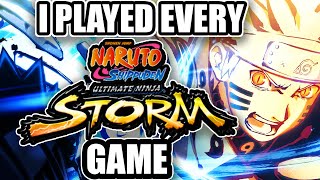 I Played EVERY Naruto Ultimate Ninja STORM Game In 2022 [upl. by Asikal]