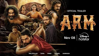 ARM  Ajayante Randam Moshanam  Official Hindi Trailer  Streaming Nov 08  DisneyPlus Hotstar [upl. by Mcadams619]