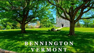 4K Bennington Vermont Drive Green Mountains  Bennington VT  4K Relaxing Scenic Driving Tour [upl. by Sapphire867]