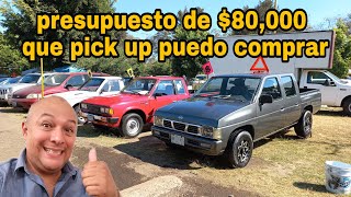 camionetas pick up que puedes comprar con 80000 pesos Nissan [upl. by Jacquelyn112]