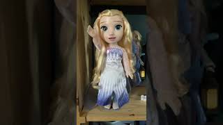 Frozen 2 doll Elsa Singing sing show yourself lips are moving in English Elsa magic in motion [upl. by Yelah]