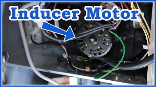 How to Remove or Replace A Draft Inducer Motor from A Gas Furnace [upl. by Imotas]