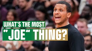 Whats The Most quotJoequot Thing  The Celtics explain what makes Joe Mazzulla different [upl. by Theurich]