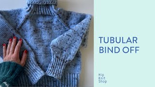 Italian Bind off Tutorial  Italiensk avfelling steg for steg [upl. by Eunice186]