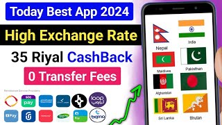 Best Apps For international Money Transfer  Mobily pay 35 Riyal CashBack दे रहा है पैसा भेजने पे [upl. by Nevi]