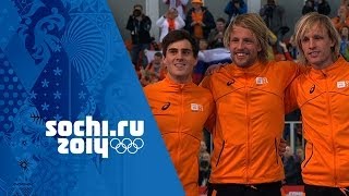 Mens Speed Skating  500m  Mulder Wins Gold  Sochi 2014 Winter Olympics [upl. by Elora250]