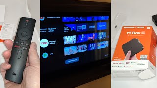 Xiaomi Mi Box S 4k unboxing  od zwykłego tv do android tv MIBOX4 [upl. by Arihay743]