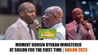 MOMENT DUNSIN OYEKAN MINISTERED IN SHILOH FOR THE FIRST TIME [upl. by Assenat]