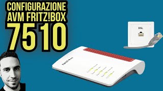 configurazione AVM FRITZ Box 7510 [upl. by Graig]