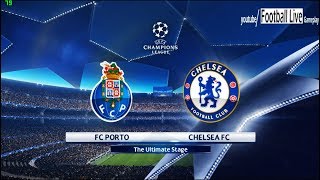 PES 2018  FC Porto vs Chelsea  UEFA Champions League UCL  Gameplay PC [upl. by Tohcnarf]