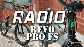 RADIO REVO PRO FS 20quot BMX UNBOXING harvesterbmx [upl. by Lledyl]