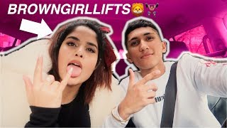 PUNJABI CARPOOL KARAOKE WITH BROWNGIRLLIFTS [upl. by Ahron]