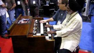 Dr Lonnie Smith  T Lavitz NAMM 2009 Ill Remember April [upl. by Julian]