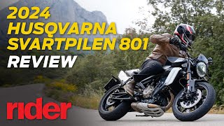 2024 Husqvarna Svartpilen 801 Review [upl. by Dong]