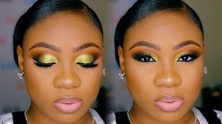 Metallic Gold Makeup Tutorial Prom Makeup Tutorial [upl. by Amoakuh]