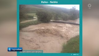 Jahrhunderthochwasser in Österreich befürchtet [upl. by Anomis282]