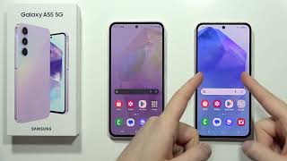 How to Easily Copy Data from OLD Phone to NEW SAMSUNG Galaxy A55 5G  Transfer Files [upl. by Isabea]