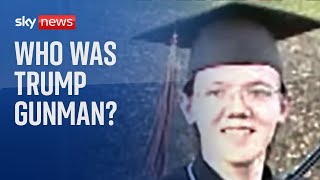 Trump gunman An outcast who wasnt let on school rifle team because he was a bad shooter [upl. by Nova]