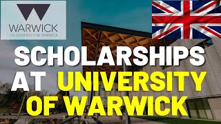 Scholarships At Warwick University for International Students  warwick [upl. by Arret]