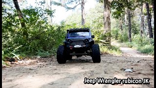 Jeep Wrangler Rubicon scx10 ii offroad adventure 지프 랭글러 루비콘 rc crawler 오프로드 epic 202405 [upl. by Niwrud]