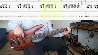 POD  Alive  Bass Cover  Tabs [upl. by Anicnarf843]