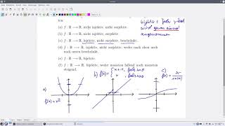 Analysis Aufg 423 injektiv surjektiv bijektiv beschränkt monoton [upl. by Hurley]