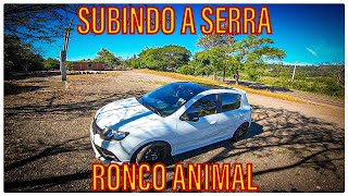 Sandero RS stage 2 na estrada Gritando muito [upl. by Murdoch]