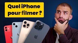 Quel iPhone acheter pour filmer comme un pro en 2025  tous budgets [upl. by Ulyram481]