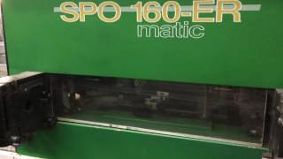 Bobst SPO 160 Matic 1992 Video2 [upl. by Li]