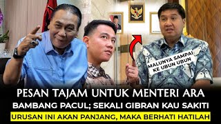 Malunya Ara Sampai Ke Ubunquot Bambang Pacul Gibran Di Hati Sekali Kau Sakiti Urusan ini Akan Panjang [upl. by Irot]