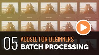 ACDSee for Beginners  05  Batch Processing Images [upl. by Cates37]