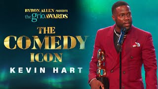 Kevin Hart Receives the Comedy Icon Award  theGrio Awards 2023 [upl. by Marysa105]